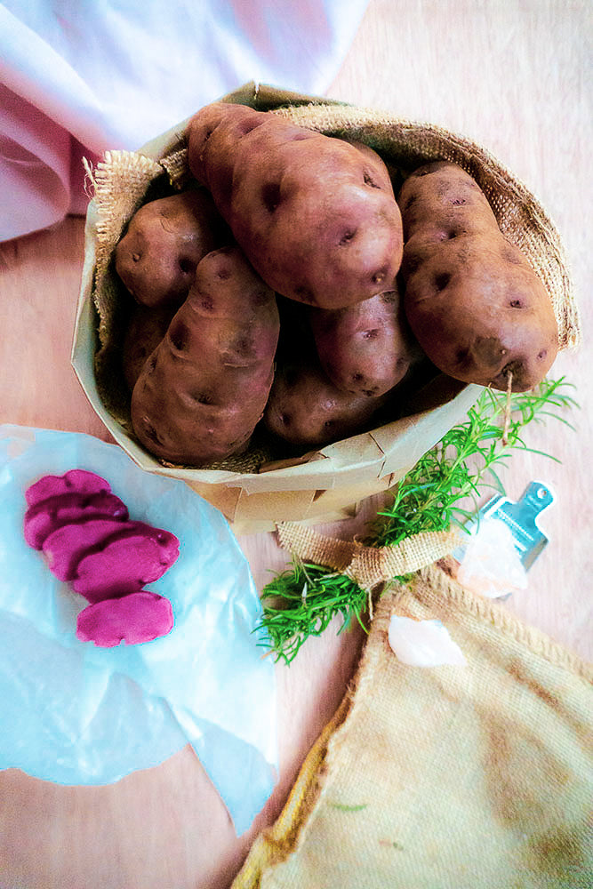 Crimson Pearl Potatoes