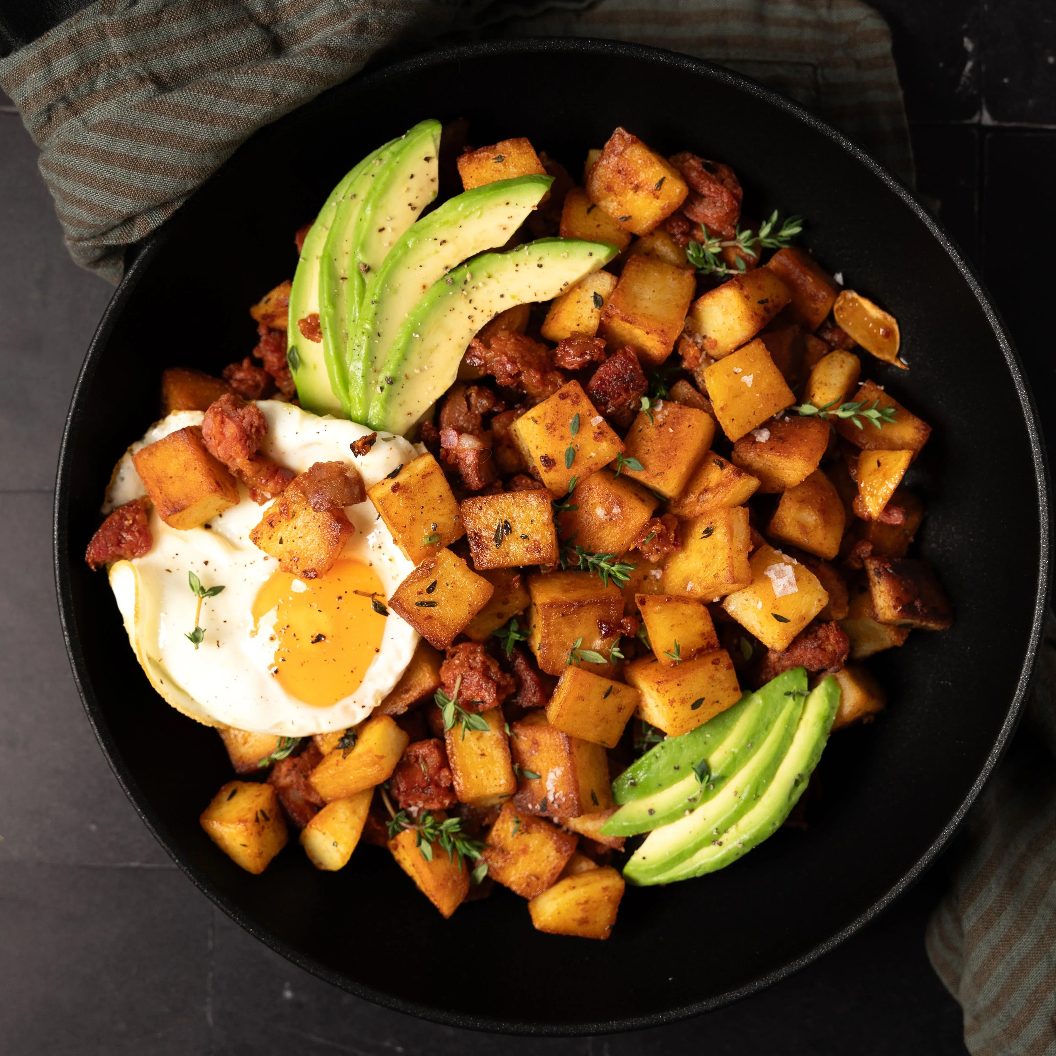 Potato Chorizo Hash Recipe | Spud Sisters